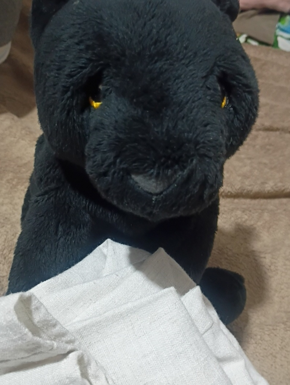 Ikea Mjukhet Plush Black Panther Cub